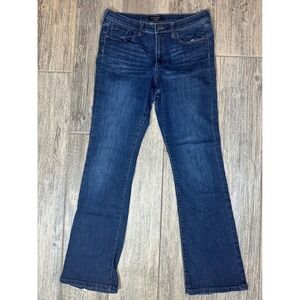 Banana Republic Slim Bootcut‎ Jeans Women's Size 30 Dark Wash Denim